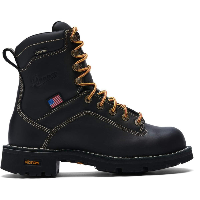 Women's Quarry USA 7" Black: Full-Grain Leather UpperTo ensure its quality, we put our leather through nine different tests b