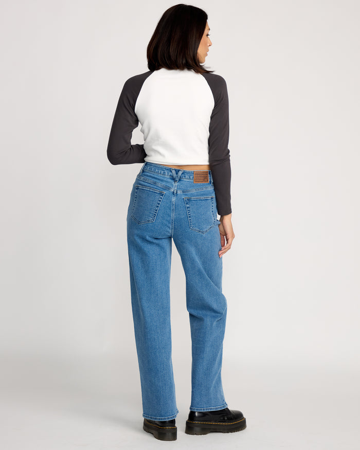 Womens Stoned Boyfriend Hi-Rise
