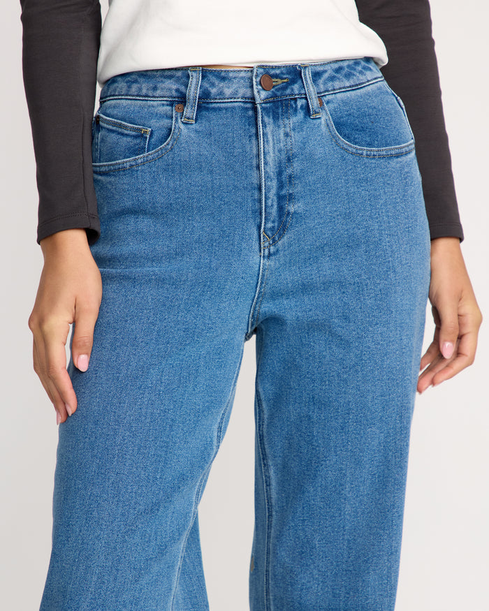 Womens Stoned Boyfriend Hi-Rise