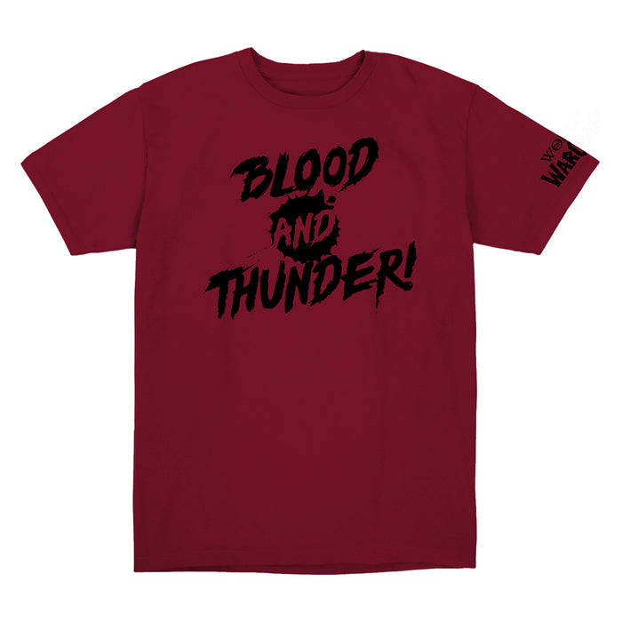 World of Warcraft Blood and Thunder Red T-Shirt - Back View
