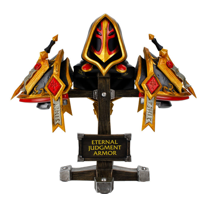 World of Warcraft Judgement Helm & Pauldron Replica - Front View