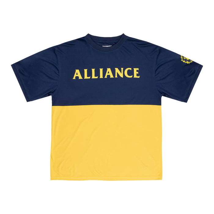 World of Warcraft Alliance Gold Colorblock T-Shirt- Front View