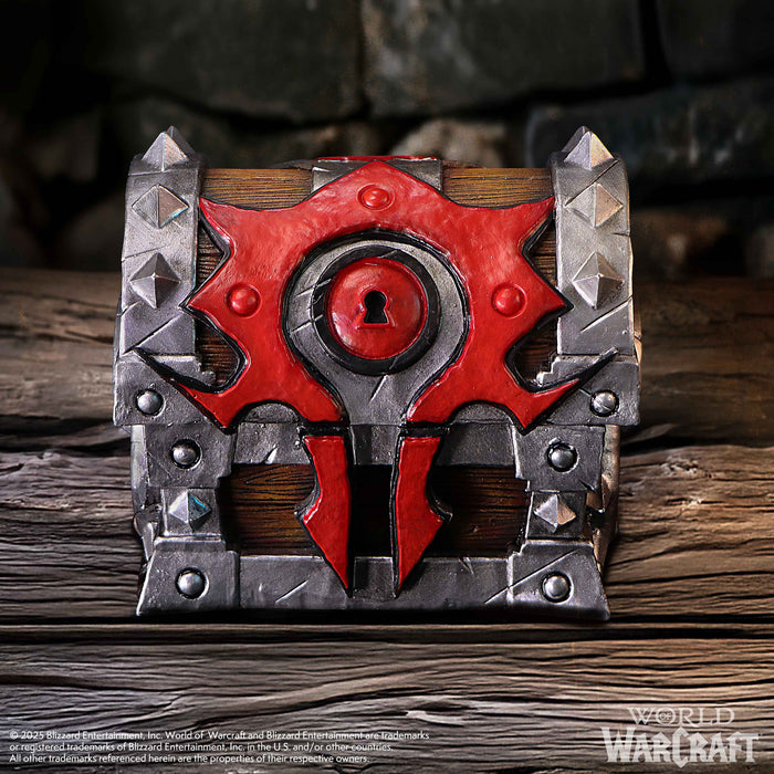 World of Warcraft Horde War Chest Box - Front Stylized View