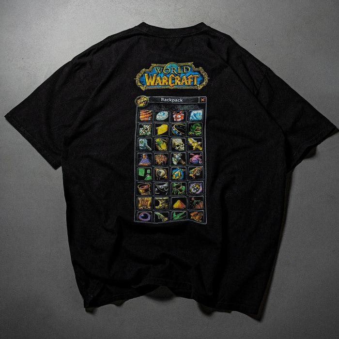 World of Warcraft How Big is Your Sack Black T-Shirt - Back View
