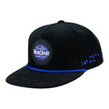 World of Warcraft: Midnight Logo Black Corduroy Snapback Hat - Front Angle View