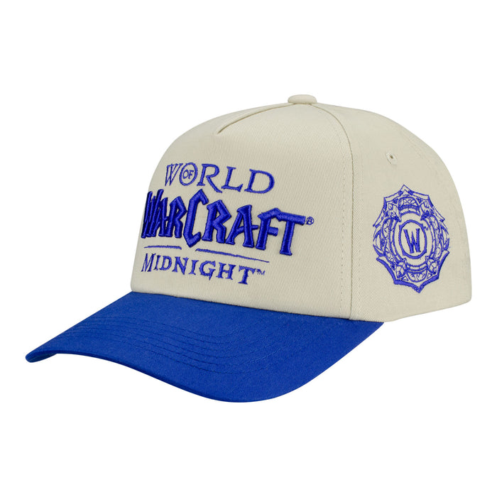 World of Warcraft Midnight Snapback Hat - Front Angle View