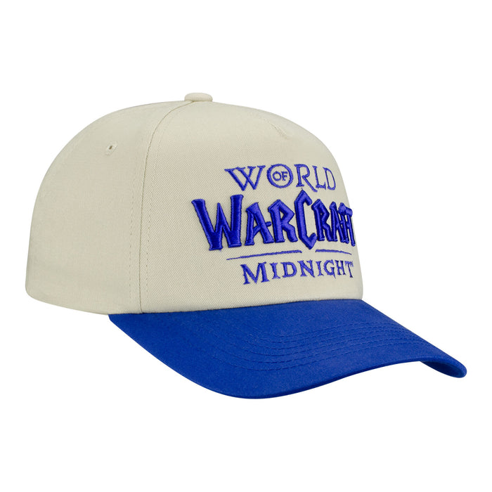 World of Warcraft Midnight Snapback Hat - front angle