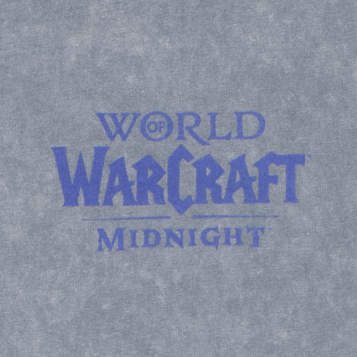 World of Warcraft Xal'atath Grey T-Shirt - Close Up View