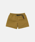 Artichoke Gramicci Women's Nylon Active Short with a black belt against a light-tone background.