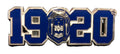 Zeta Crest Year Pin