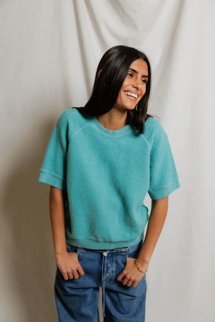 xs / teal blue